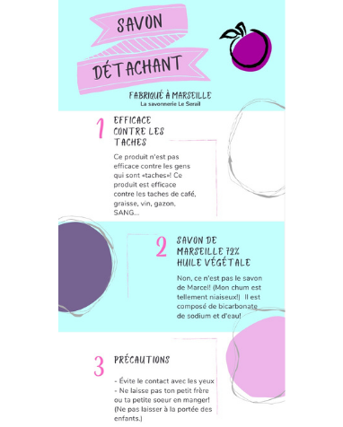 Savon détachant